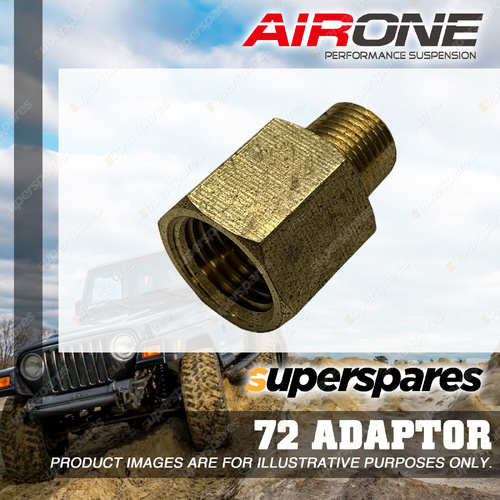 Airone 72 Adapter 1/4 x 1/8 Male/Female for Air Suspension & Onboard Air Systems