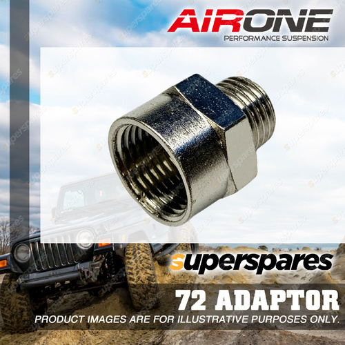 Airone 72 Adapter 3/8 Female x 1/4 Male for Air Suspension & Onboard Air Systems