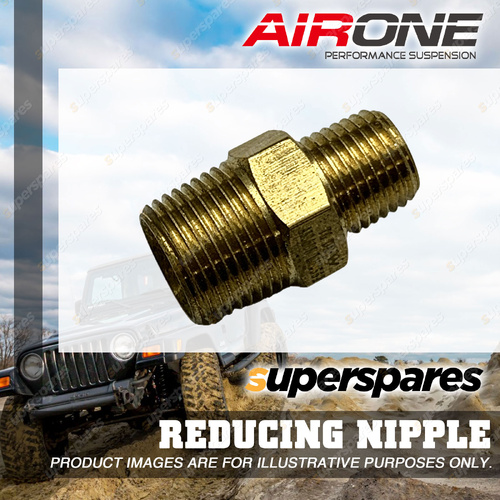 Airone Reducing Nipple 1/4 to 1/8 - Suits Air Suspension and Onboard Air Systems