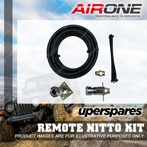 Airone 5m Remote Nitto Kit - Incl Airline Coupling Fittings Mounting Hardware