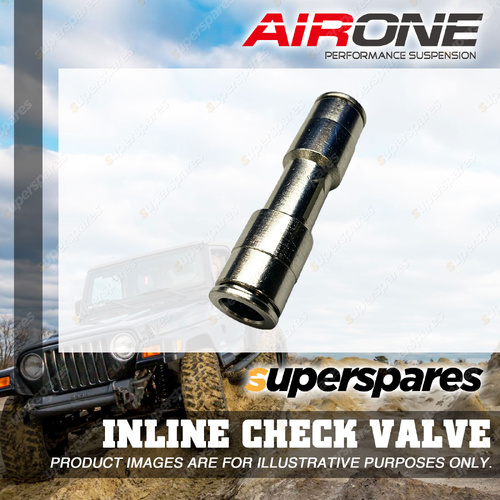 Airone Inline Check Valve for 3/8 Push-Fit Airline Suits Air Suspension