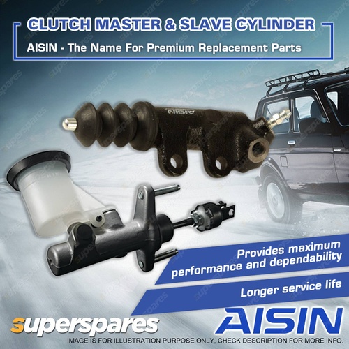 Aisin Clutch Master + Slave Cylinder for Toyota Hiace Commuter KDH223 KDH222
