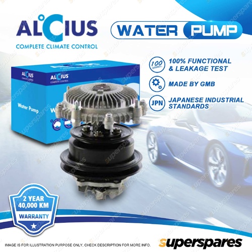 Alcius Water Pump for Toyota Hiace RH22 RH32 RH42 Hilux N30 N40 With Fan Clutch