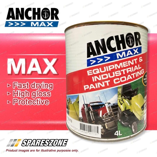 Anchor Max Orange X15 4L - Industrial-Grade Protection Versatile Application