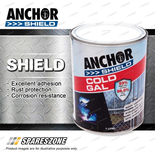 Anchor Shield Cold Galvanising 1L - Reliable Defense Against Rust and Corrosion