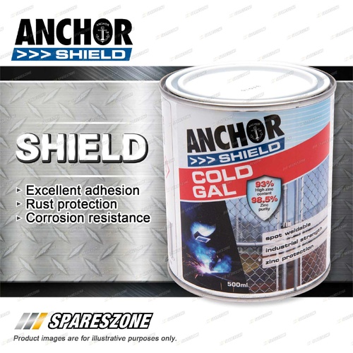 Anchor Shield Cold Galvanising 500ML Reliable Defense Against Rust and Corrosion