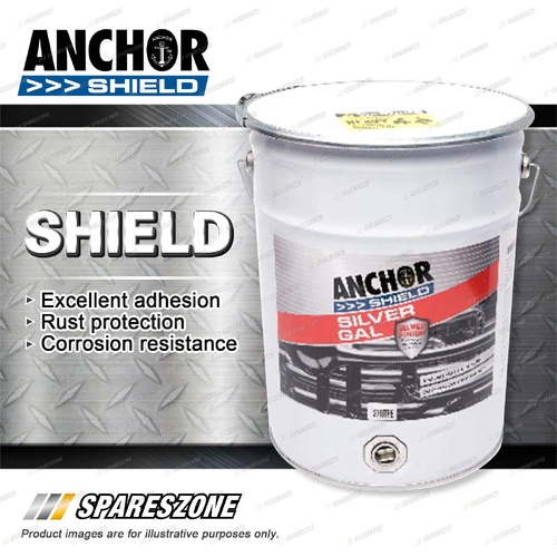Anchor Shield Silver Gal 20L - Silver Galvanized Coating for Lasting Protection