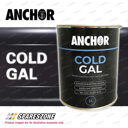 Anchor Cold Gal 1L - Protection Against Corrosion Heat Resistant to 500 Degree