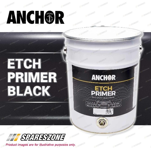 Anchor Etch Primer Black 20L - Excellent Adhesion Quick Drying Added Versatility