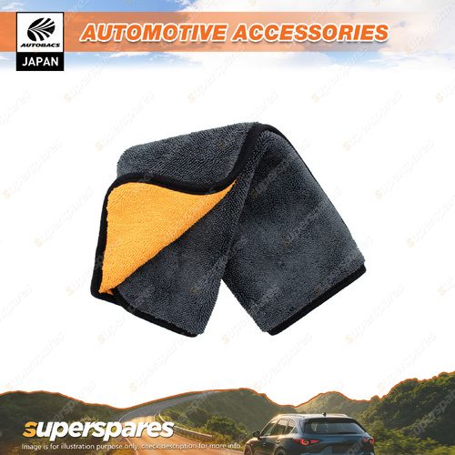 Autobacs 1200GSM Ultimate Drying Towel - 350 x 350mm Ultra-Soft Non-Abrasive