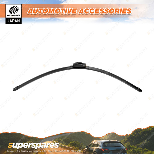 Autobacs 28 Inch 700mm Flat Wiper - with 12 Adaptors and Tef-Glyde Coating