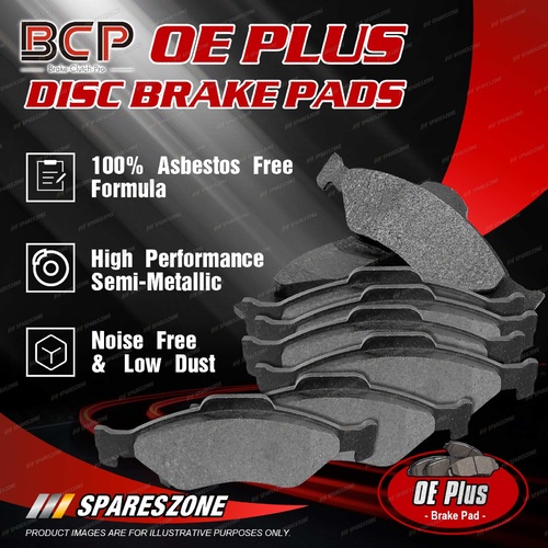 8Pcs F+R HD Brake Pads Set for Toyota Kluger 3.3 MCU28 MCU23 AWD FWD 03-07
