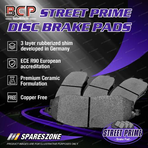4Pcs Front Ceramic Disc Brake Pads for Rover 100 1.5 42KW 1.4 56KW FWD Sedan