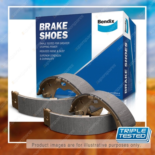 Bendix Rear Brake Shoes for Ford Courier PC PD 2.0 2.2 2.5 Raider UV 2.6