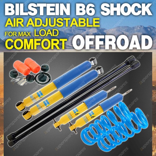 Bilstein Shock Absorbers Coil Air Bag 50mm Lift Kit for Mitsibishi Pajero NH NJ