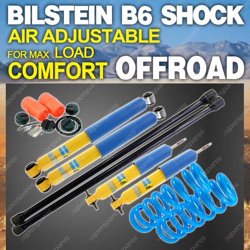 Bilstein Shock Absorbers Coil Air Bag 50mm Lift Kit for Mitsibishi Pajero NH NJ