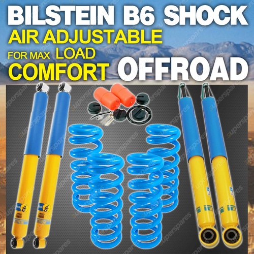 Bilstein Shock Absorbers Coil Air Bag 50mm Lift Kit for Nissan Pathfinder R51