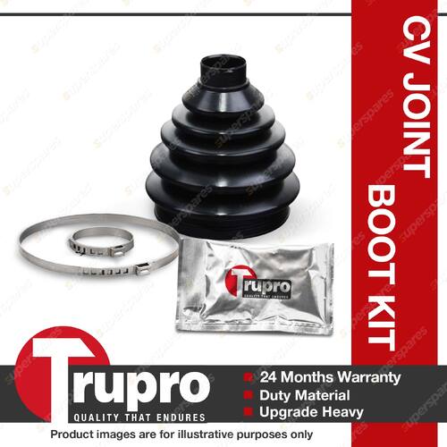 1 x Trupro Front CV Boot Outer LH or RH for DAIHATSU Feroza F300 F310 4cyl 1.6L