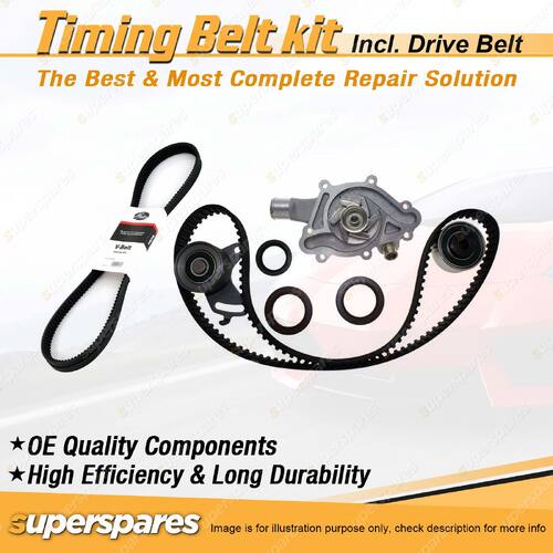 Timing Belt Kit & Gates Belt for Toyota Hiace LH56 85 LH100 Hilux LN51 2.4L