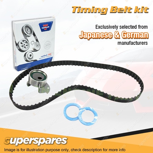 Superspares Timing Belt Kit for Audi 80 2.0L 4cyl SOHC ABK EFI 1/1995 - 8/1995