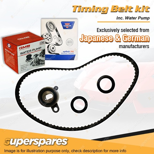 Superspares Timing Belt Kit Inc Water Pump For Kia Rio BC 1.5L 4cyl DOHC A5D