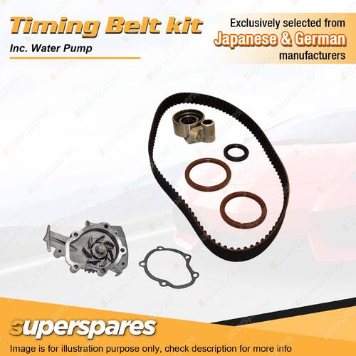 Superspares Timing Belt Kit & Water Pump for Mitsubishi Nimbus UC 2.0L 4G63