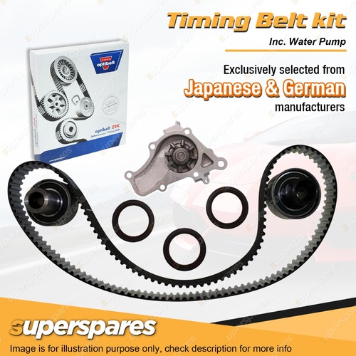 Superspares Timing belt kit & Water Pump for Honda Civic EM 1.5L 84-87