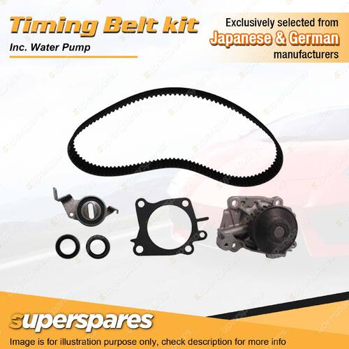 Timing Belt Kit Inc Water Pump for Mitsubishi Lancer CG CH Pajero iO QA