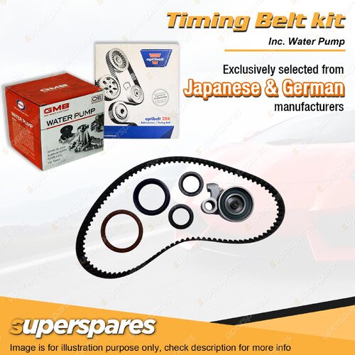 Timing Belt Kit & WatPump for Toyota Landcruiser Prado 120 150 155R 3.0L 1KDFTV