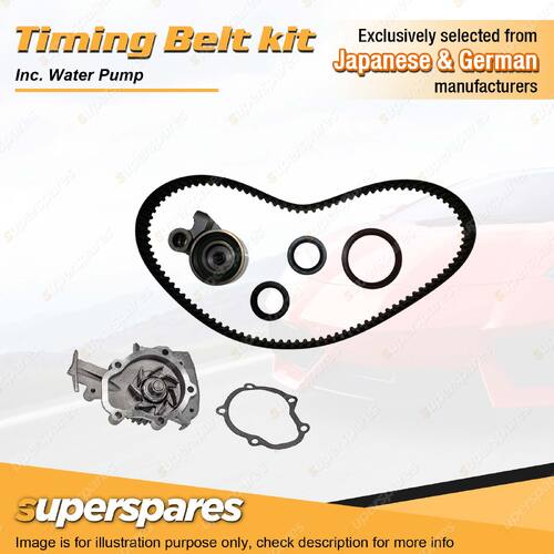 Timing Belt Kit & Water Pump for Toyota Hiace KZH100 106 116 KCH40 3.0 1KZ-TE