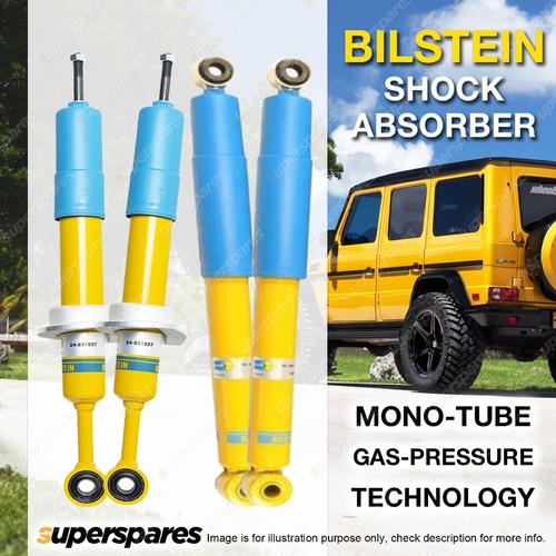 Front + Rear Bilstein B6 Shock Absorbers for Ford Ranger PX Coil Front 2011-2018