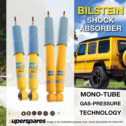 F + R Bilstein B6 Shock Absorbers for Toyota Hilux SURF 4WD Wagon YN130 LN130