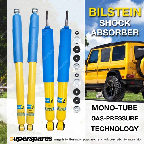 Front + Rear Bilstein B6 Shock Absorbers for Ford F250 F350 4WD 2005-2016