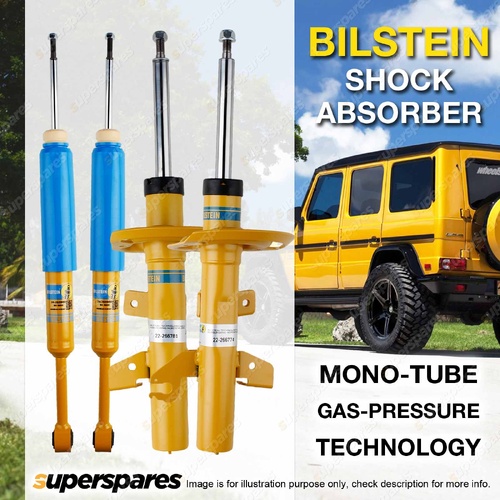 Front + Rear Bilstein B6 Shock Absorbers for Jeep Cherokee KL 2013-ON
