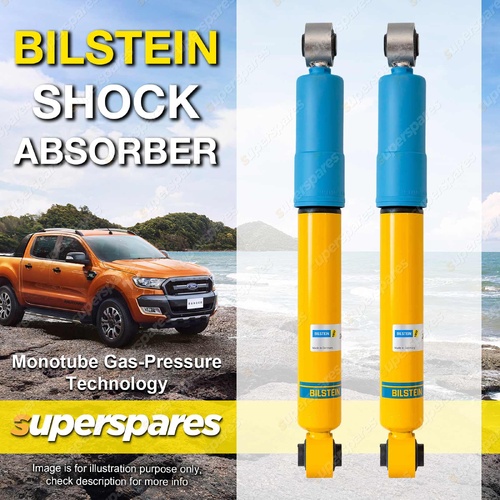 2 x Bilstein B6 Standard Rear Shock Absorbers for Toyota Hiace H300 RWD 19-on