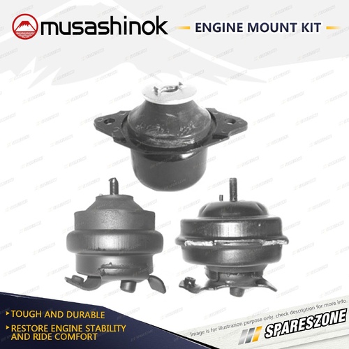 Front Rear Hydraulic Engine Mount Kit for Volkswagen Golf MK 2 Jetta Type 2 1.8L