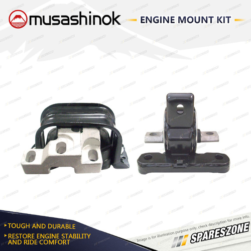 LH + RH Engine Mount with Bracket for Chrysler Sebring JS 2.7L V6 EER 07-11 Auto