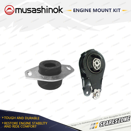 Musashinok Front + LH Engine Mount Kit for Citroen C4 Picasso 2.0L 4Cyl 05-13
