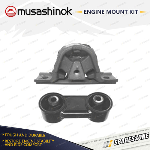 LH + RH Engine Mount Kit for Daewoo Matiz M150 796cc 3Cyl F8CV 02-04 Manual