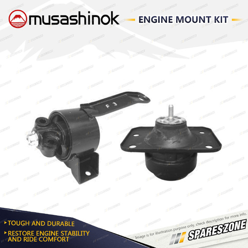 LH + RH Engine Mount for Daewoo Tacuma U100 2.0L 4Cyl T20SED 00-04 Auto & Man