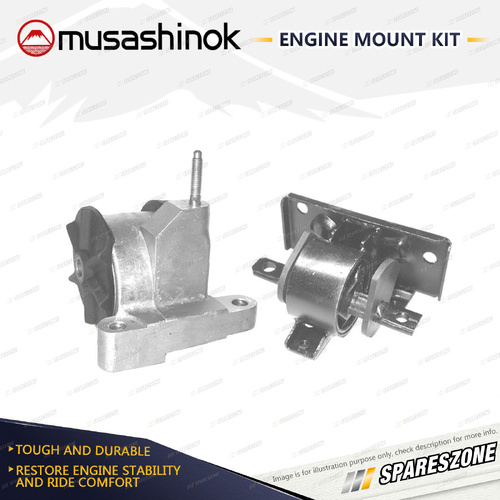 LH + RH Engine Mount for Daihatsu Charade G200 G200S G202S Pyzar G301 G303 93-00