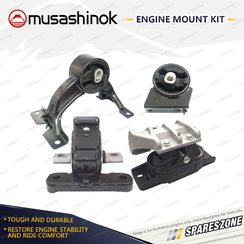 Musashinok Full Engine Mount Kit for Dodge Journey JC 3.6L V6 ERB 1/12-On Auto