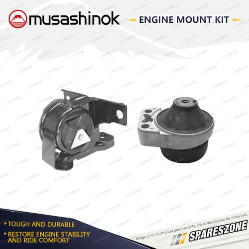 Musashinok LH + RH Engine Mount for Ford Mondeo HD HE 2.0L ZH20 99-01 Manual