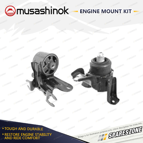 LH + RH Engine Mount Kit for Ford Escape ZB ZC ZD 2.3L 4Cyl 4WD L3 04-12 Auto