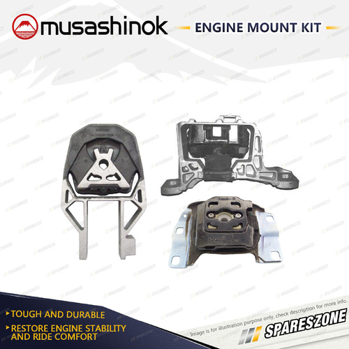 Full Engine Mount Kit for Ford Focus LW 2.0L 4Cyl MGDA Duratec 11-15 Man / DCT