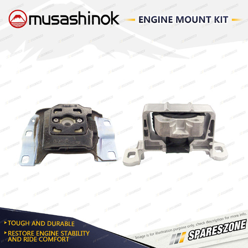 LH + RH Engine Mount for Ford Focus LW 1.6L 4Cyl PNDA Duratec 11-15 Man / DCT