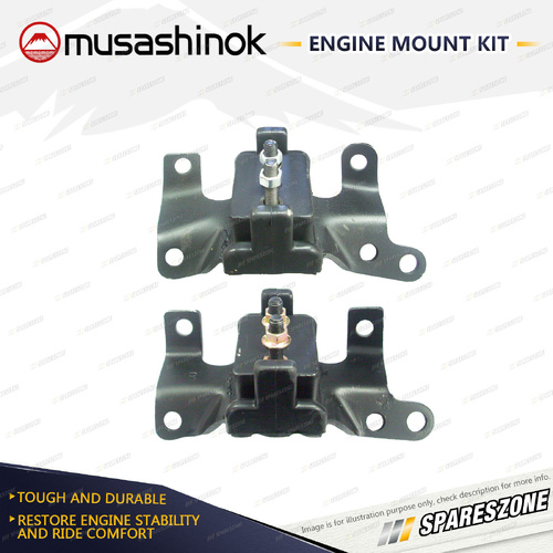 Front LH + Front RH Engine Mount Kit for Holden Colorado 7 RG 2.8L 4WD LWH 12-13