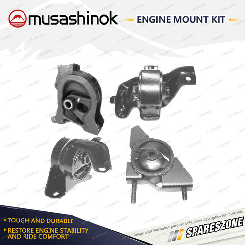 Full Engine Mount Kit for Holden Nova LG 1.6L 1.8L 4AFE 7AFE 94-97 Auto