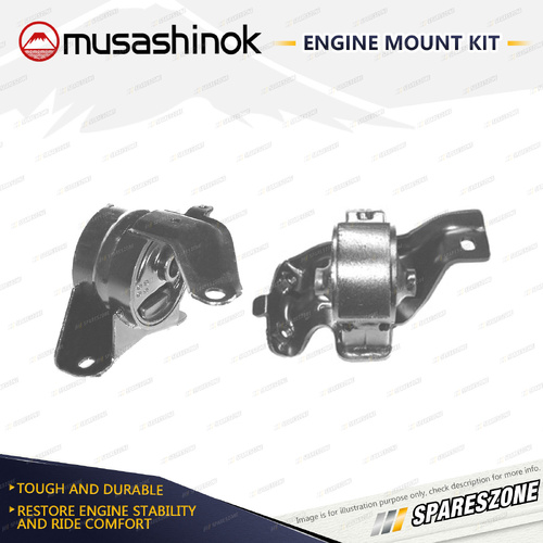 LH + RH Engine Mount Kit for Holden Nova LG 1.6L 1.8L 4AFE 7AFE 94-97 Auto