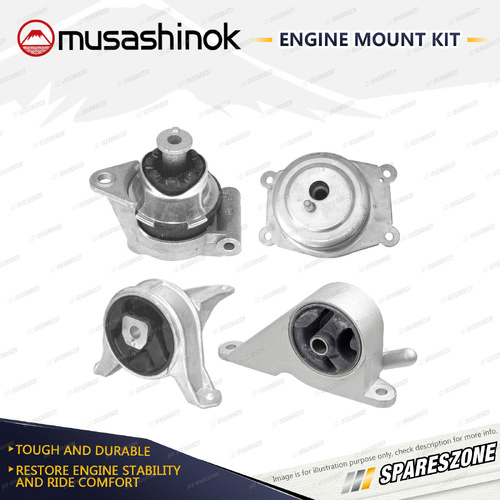 Full Engine Mount Kit for Holden Astra AH CDTi 1.9L 4Cyl Z19DT 06-10 Auto